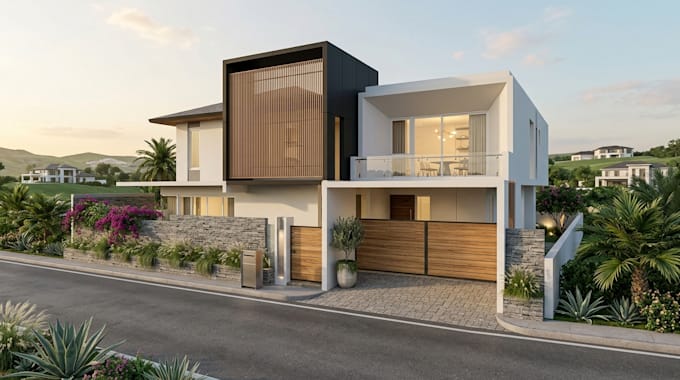 create realistic 3d architectural