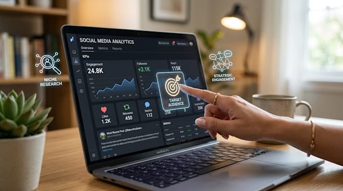 organic twitter x growth and targeted followers