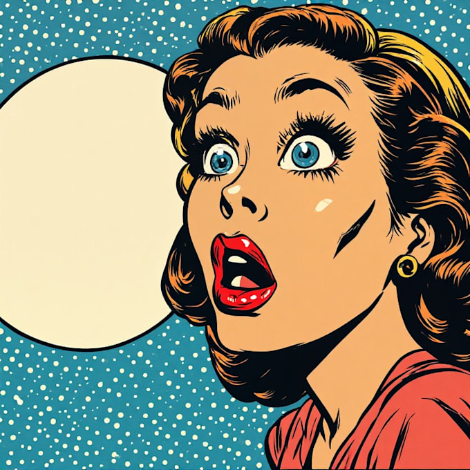 draw professional comic book illustrations and graphic novel art
