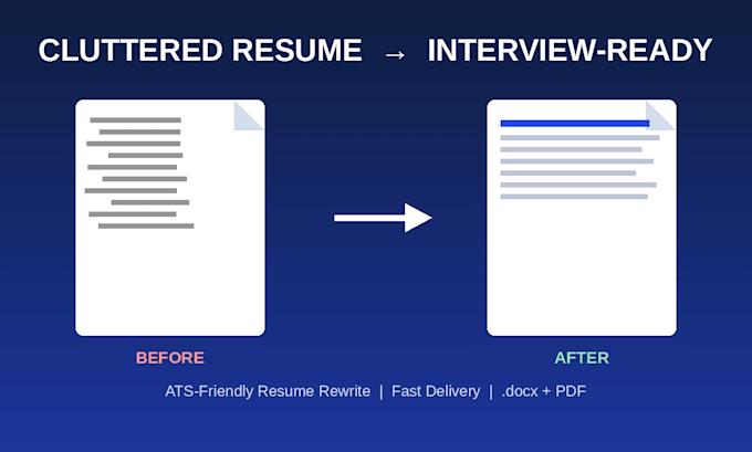 write an ats resume, CV and cover letter for IT, software and tech jobs