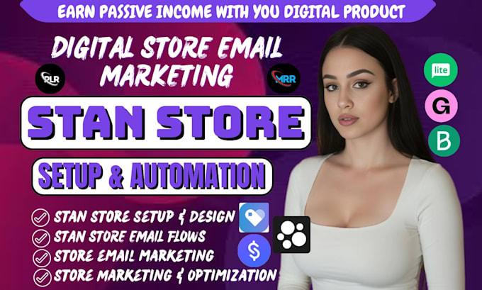 do stan store automation, beacons ai setup, stan store email flows and campaign