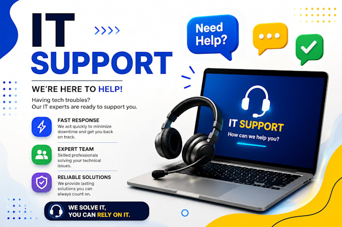 be your remote IT technical support and computer assistant
