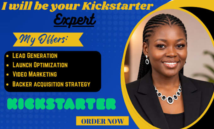 do kickstarter crowdfunding campaign promotion to qualified backers for support