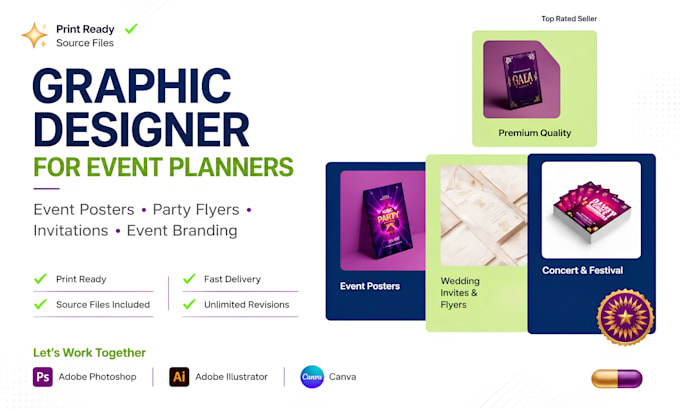 graphic designer for event planners