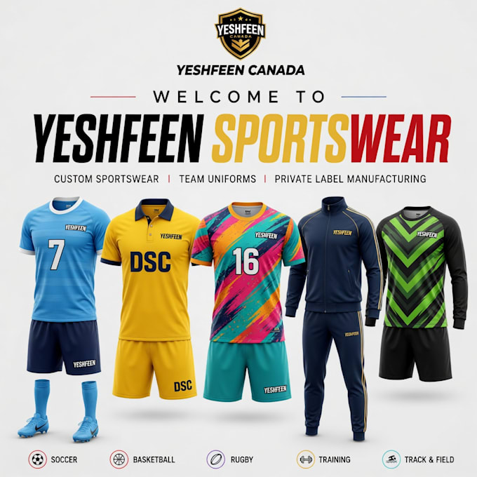 provide complete custom apparel manufacturing services along with shipping