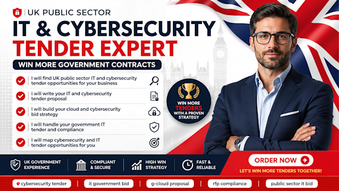 write your IT cybersecurity tender proposal government IT tender and compliance
