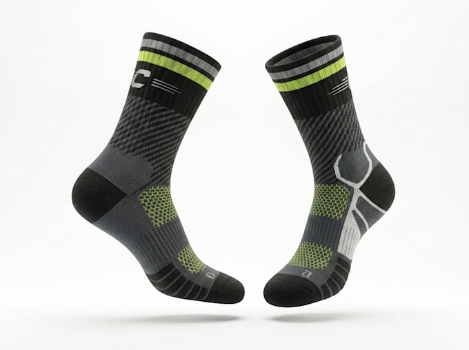 render 3d socks design, 3d socks model, 3d socks rendering, 3d product mockup