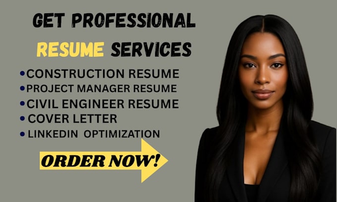 create an ats resume for construction professionals
