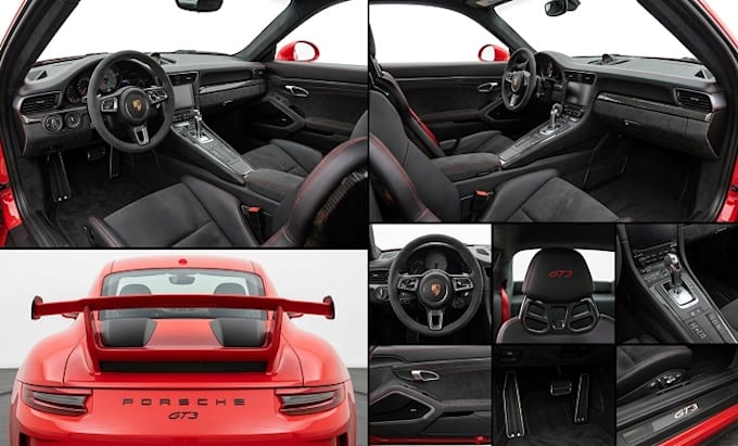 create a realistic 3d interior and exterior car models