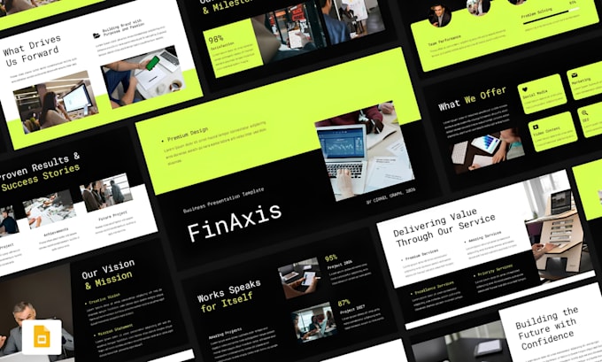 design or redesign improve powerpoint presentation,  company presentation