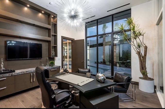 create stunning modern interior design and realistic 3d room rendering