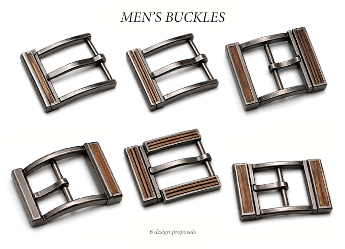 custom mens belt buckle design