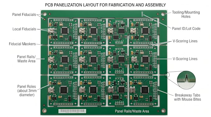 design custom pcb penalization for fabrication and pcb assembly