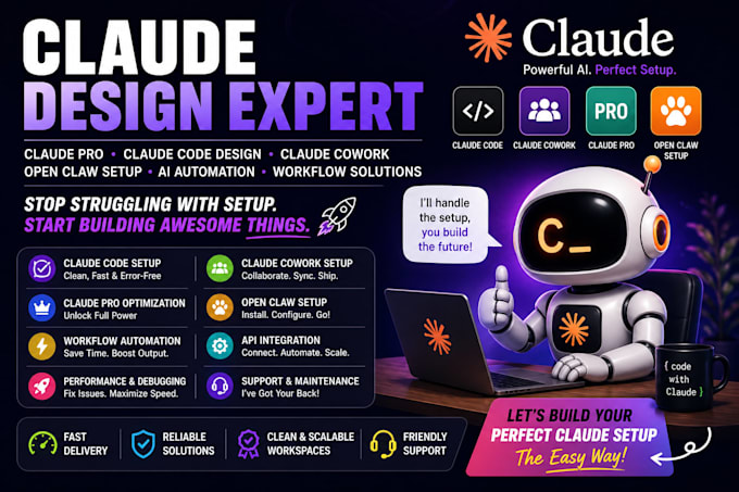 claude design claude pro claude code design expert claude cowork open claw setup
