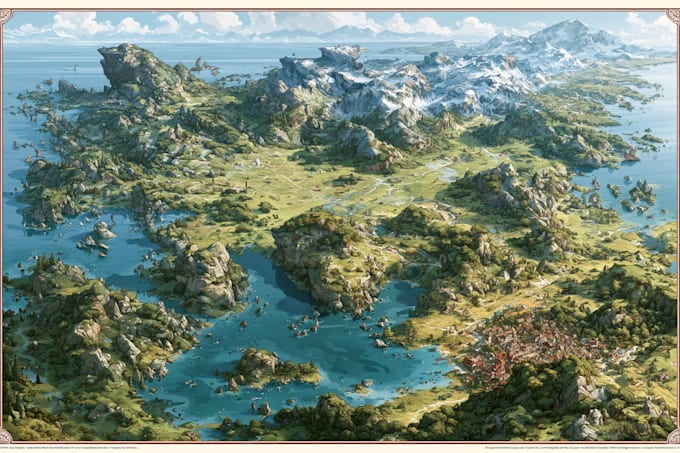 do fantasy map and city maps