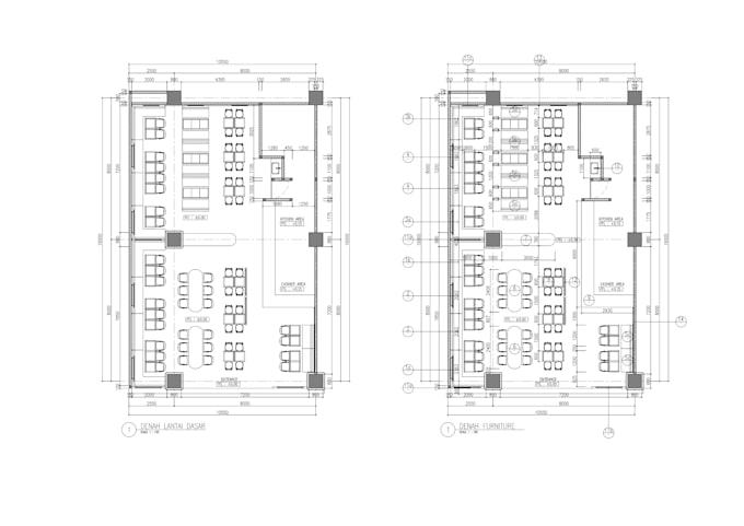design 2d floor plan with furniture layout