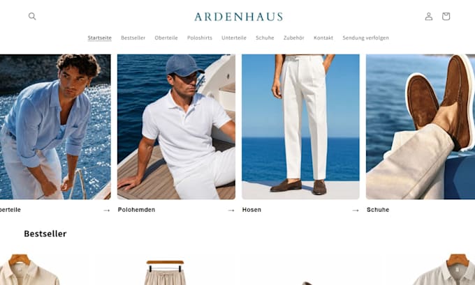 build shopify dropshipping store website with tapstitch, apliiq ecommerce setup
