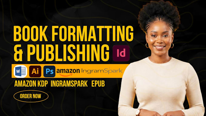 adobe indesign book formatting ebook publishing for amazon kdp ingramspark epub