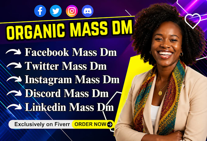 do discord promotion, telegram marketing, and nft server growth