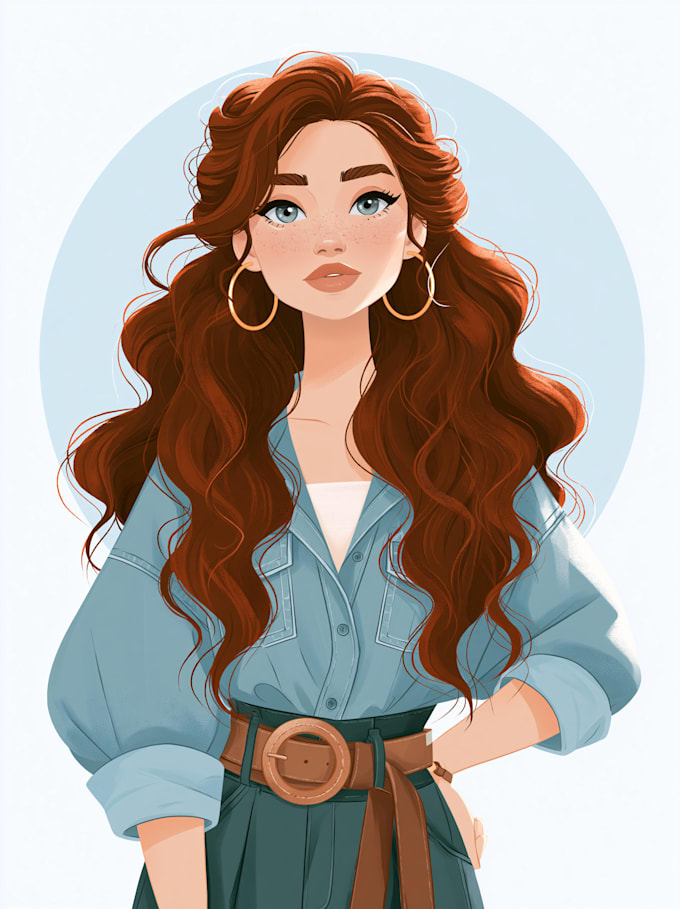 do disney cartoon portrait