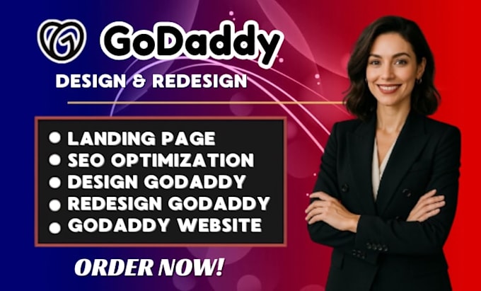 godaddy website design godaddy website redesign develop godaddy website design
