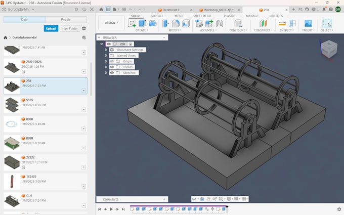 do industrial product design in fusion 360