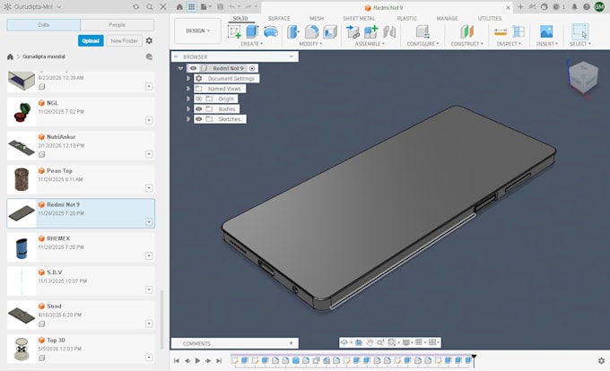 do industrial product design in fusion 360