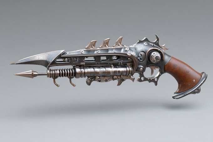 design unique weapons illustrations