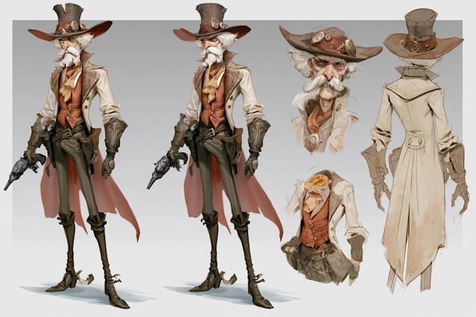 draw your custom dnd or rpg character illustration