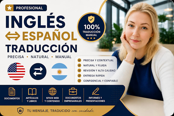 traducción profesional inglés to español