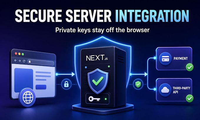 integrate stripe, paypal, and apis in react or next js