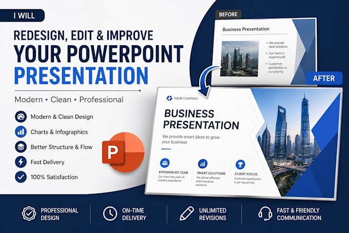 design modern powerpoint presentations