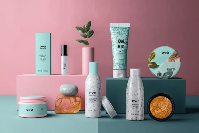 modern and professional packaging design
