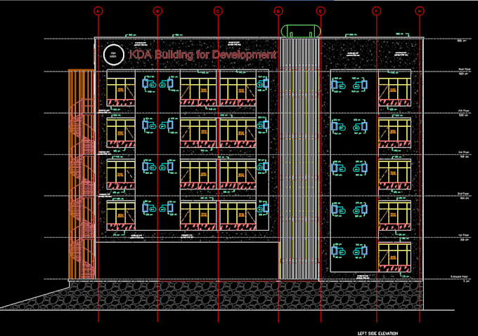 do professional architectural cad drafting in autocad