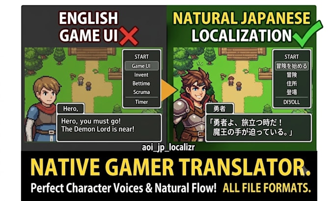naturally localize anything into japanese