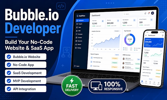 bubble io website build bubble app bubble saas bubble developer