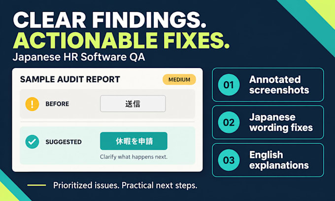 test your HR saas for japanese UX and localization issues