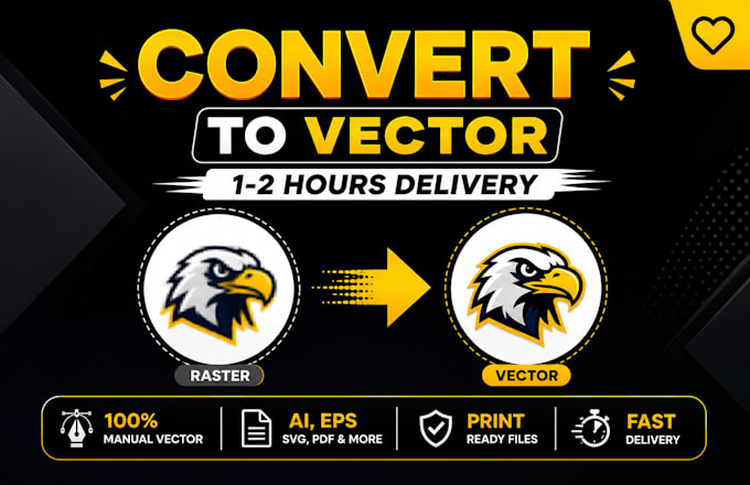 vectorize my logo, adobe illustrator, vector tracing file