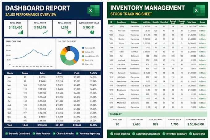 do data typing and excel work