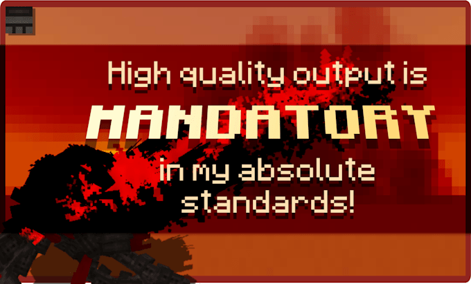 make you a premium and HD minecraft bedrock soulslike boss