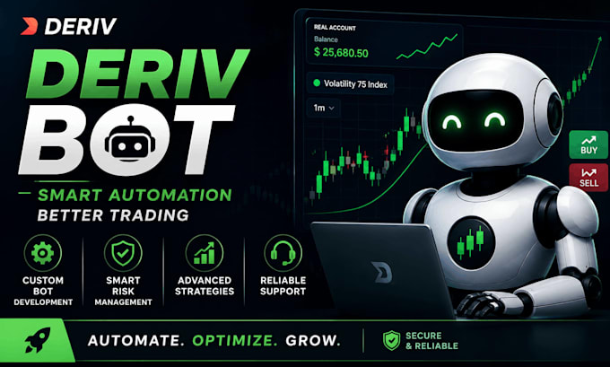 develop and troubleshoot deriv trading bots