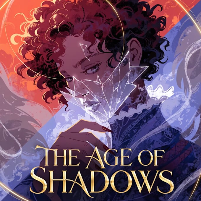 create a character art, book cover illustration, kdp, amazon