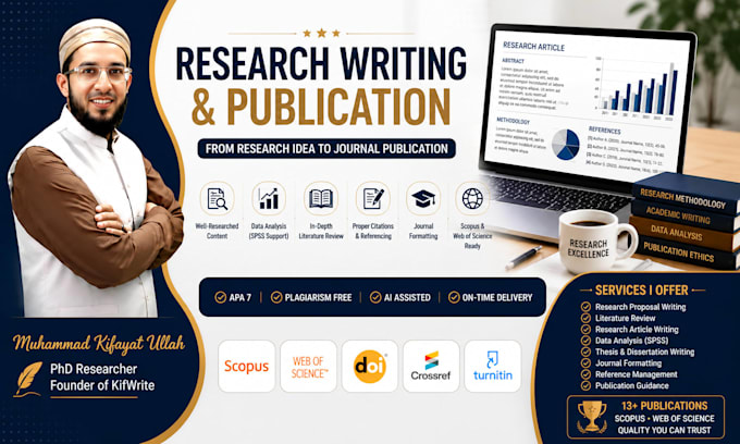 write and publish a research article for you