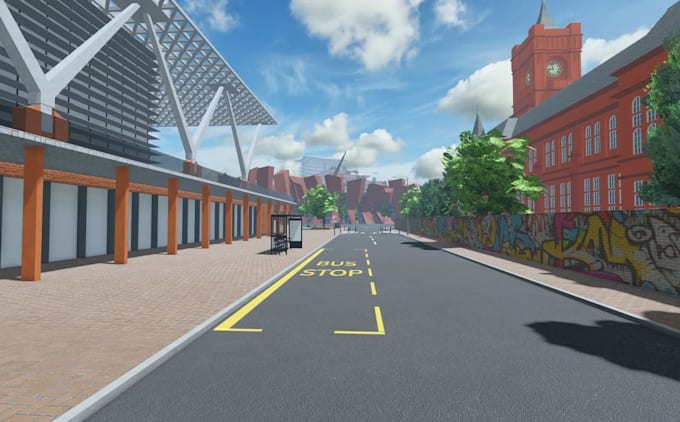 do roblox assets, models, props, buildings, weapons, vehicles,low poly 3d assets