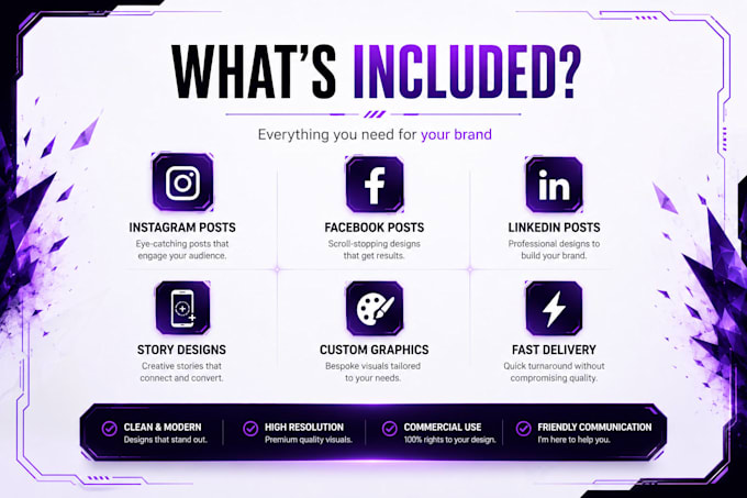 create eye catching designs for your social media