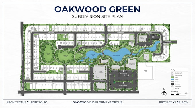 illustrate professional site plan subdivision plan cadastral map and vector art