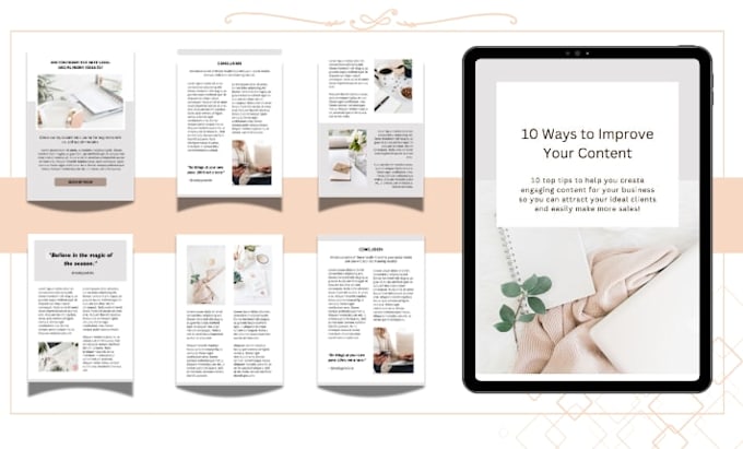 design clickable canva ebook coaching workbook interactive pdf redesign ai ebook