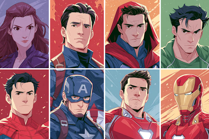 draw professional comic book illustration and sequential art
