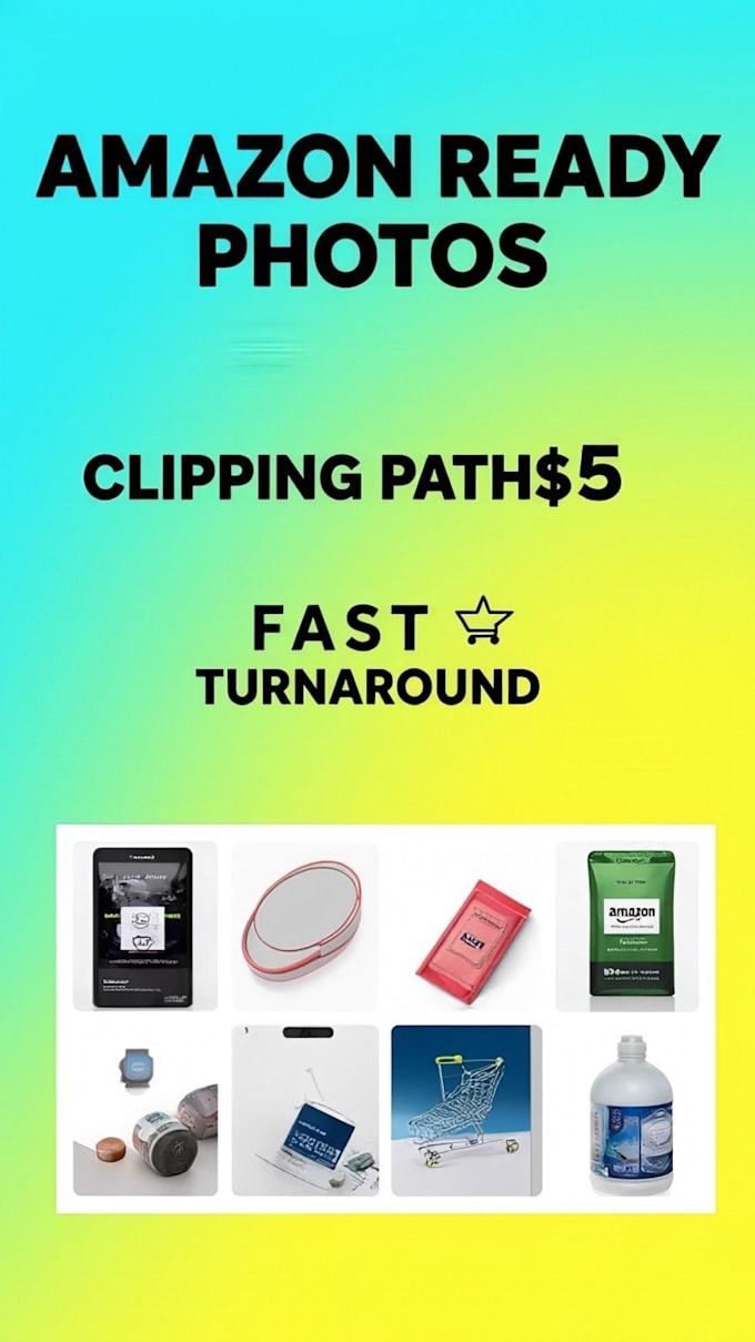 do clipping path for amazon product photos