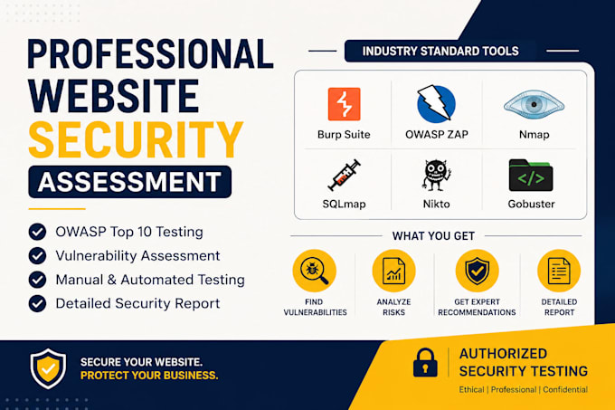 perform website and web app penetration testing
